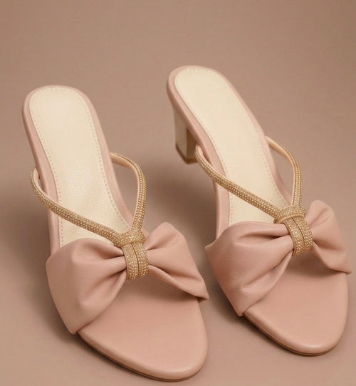 Women's Stylish Pink Party Wear Heels